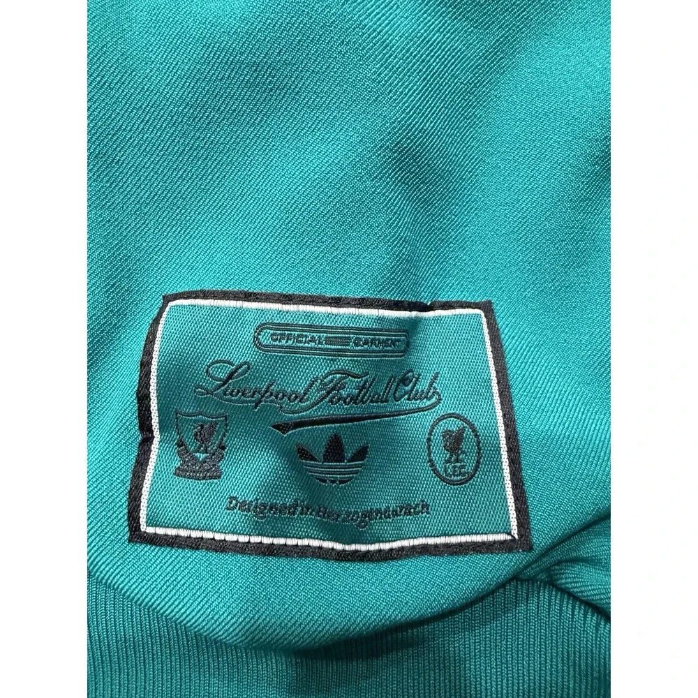 Adidas Liverpool FC Terrace Icons Track Top JW5464 Sea Green Mens 2XL NWT